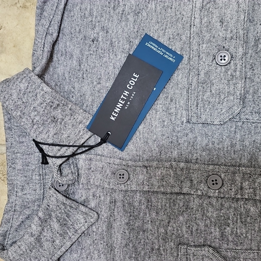 Kenneth Cole Button-Up Men's Shirt - Picture 4 of 9